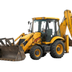 3D Backhoe Loader Tractor Vehicle