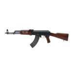 AK-47 Kalashnikov Assault Rifle Gun Isolated