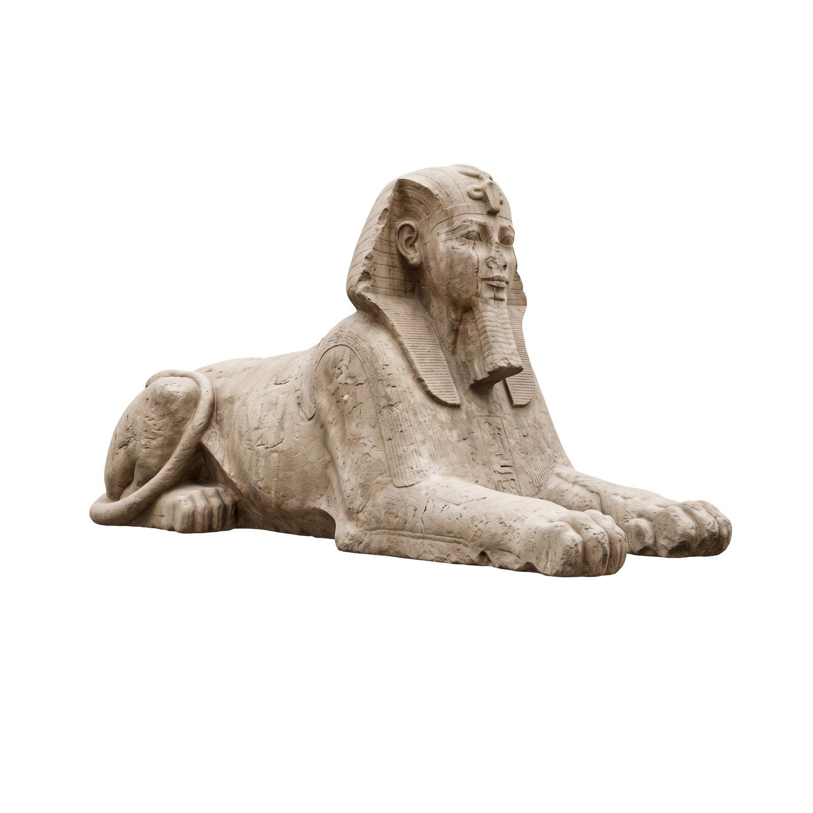 Ancient Egyptian Sphinx Statue