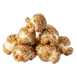 Caramel Popcorn Snack Heap Transparent Background