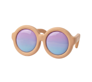 Cute 3D Sunglasses Fashion Accessory Object Transparent Background