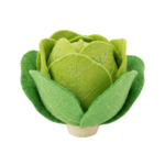 Cute Felt Green Cabbage Cabbage Craft Transparent Background
