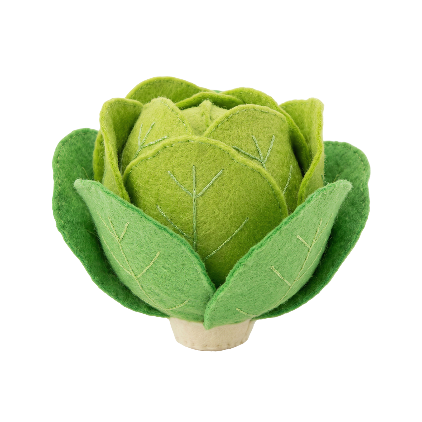 Cute Felt Green Cabbage Cabbage Craft Transparent Background