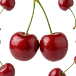 Fresh Red Cherries Fruit Composition