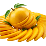 Fresh Ripe Mango Fruit and Slices
