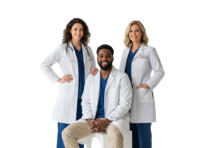 Group of Diverse Medical Doctors Healthcare Team Transparent Background