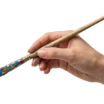Hand Holding Art Paint Brush Drawing Transparent Background