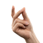 Hand Snapping Fingers Gesture Isolated
