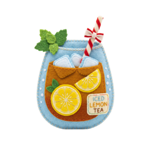 Iced Lemon Tea Glass Jar Drink Transparent Background