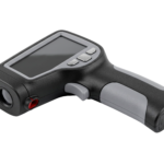 Infrared Laser Digital Thermometer Gun Isolated