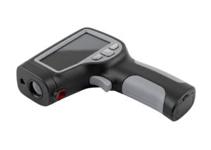 Infrared Laser Digital Thermometer Gun Isolated