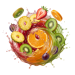 Mixed Fresh Tropical Fruits