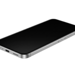 Modern Smartphone Mockup Blank Screen Isolated