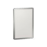Modern Tabletop Makeup Vanity Mirror Isolated
