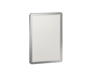 Modern Tabletop Makeup Vanity Mirror Isolated