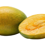 Ripe Mango Fruit with Juicy Orange Flesh