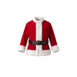 Santa Claus Coat Clothes Isolated