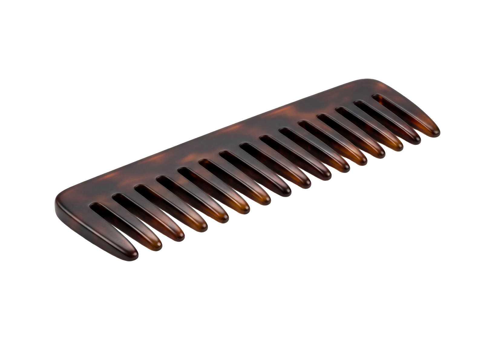 Wooden Hair Comb Grooming Accessory Isolated